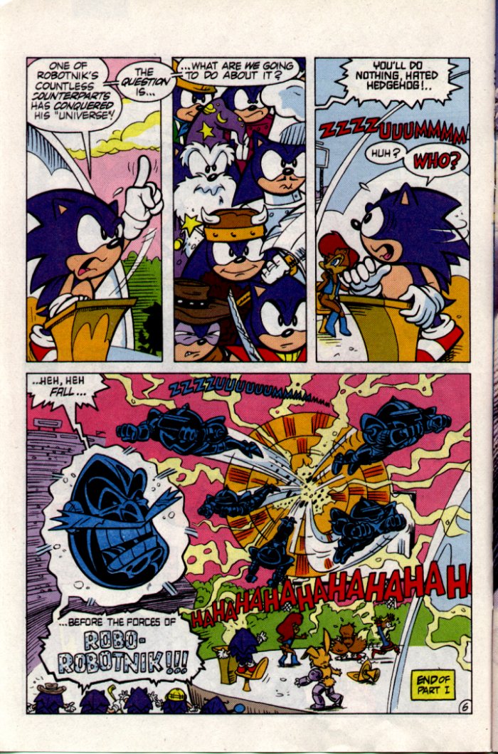 Sonic - Archie Adventure Series February 1995 Page 6